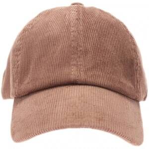 NEW CC BEANIES women's corduroy pony tail hat in taupe